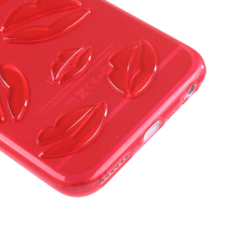 Lip Pattern TPU Case for iPhone 6 & 6s