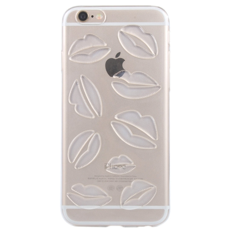 Lip Pattern TPU Case for iPhone 6 & 6s