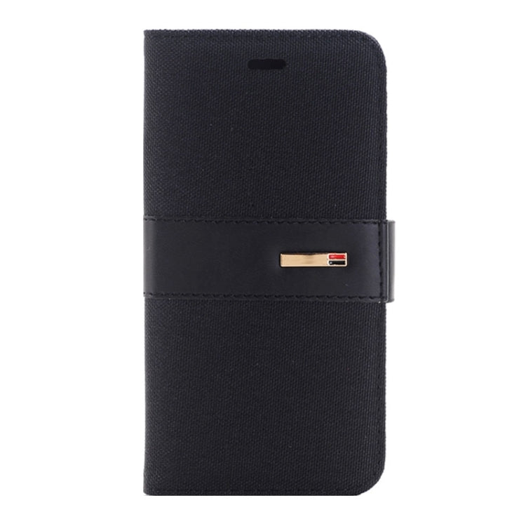 Denim Texture Horizontal Flip Leather Case with Holder & Card Slots for iPhone 6