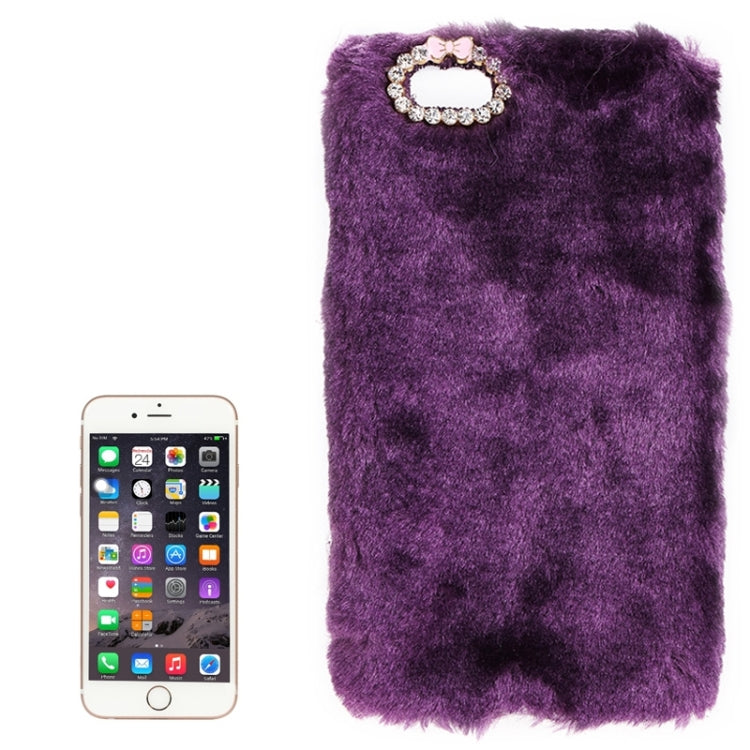 Faux Fur PC Protective Case for iPhone 6 & 6s