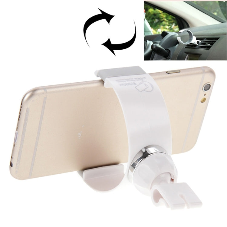 360 Degrees Rotating C-shaped Car Air Vent Mount Holder for Mobile Phones, Tumbler, or Other Regular Commodities