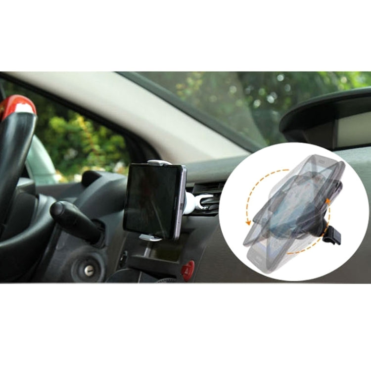 360 Degrees Rotating C-shaped Car Air Vent Mount Holder for Mobile Phones, Tumbler, or Other Regular Commodities
