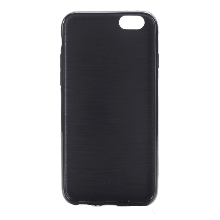 Grid Texture PU Paste Skin TPU Protective Case with Ring Holder for iPhone 6 & 6s