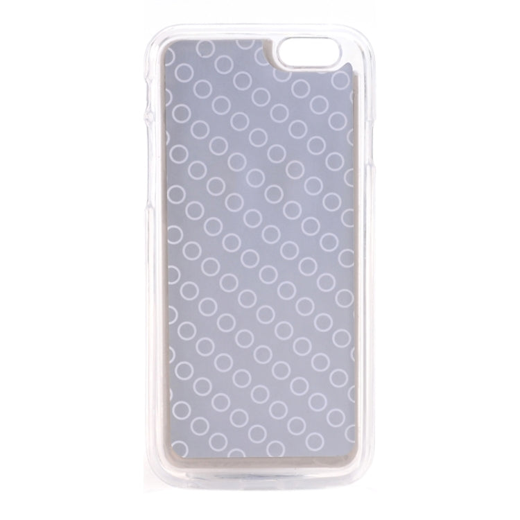 PU Paste Skin TPU Protective Case with Fox Pendant for iPhone 6 & 6s