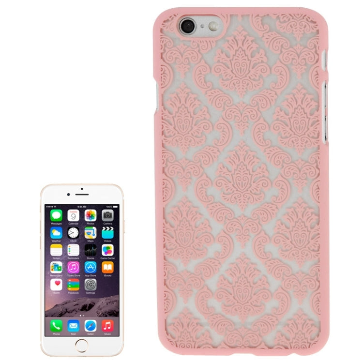 Retro Palace Embossed Flowers Pattern Protective Hard Case for iPhone 6 & 6s