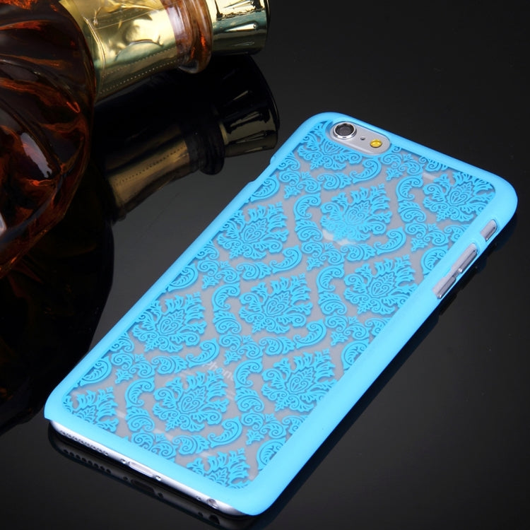 Retro Palace Embossed Flowers Pattern Protective Hard Case for iPhone 6 & 6s