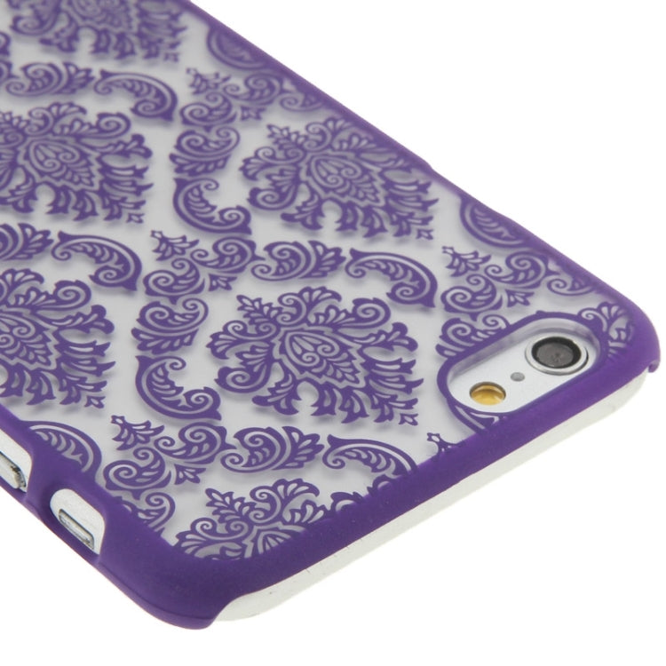 Retro Palace Embossed Flowers Pattern Protective Hard Case for iPhone 6 & 6s