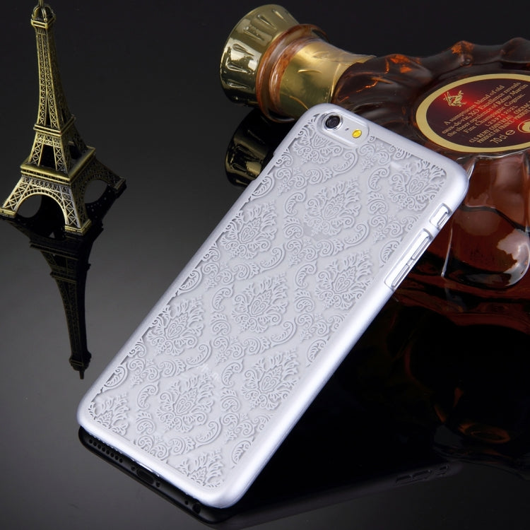 Retro Palace Embossed Flowers Pattern Protective Hard Case for iPhone 6 & 6s