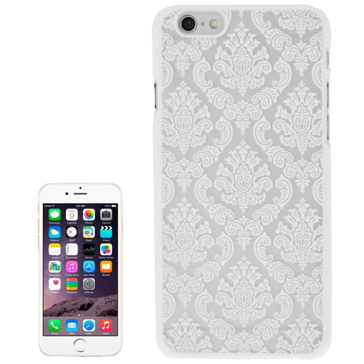 Retro Palace Embossed Flowers Pattern Protective Hard Case for iPhone 6 & 6s
