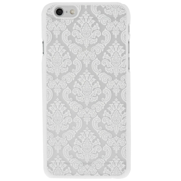 Retro Palace Embossed Flowers Pattern Protective Hard Case for iPhone 6 & 6s