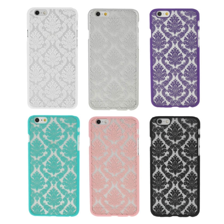 Retro Palace Embossed Flowers Pattern Protective Hard Case for iPhone 6 & 6s