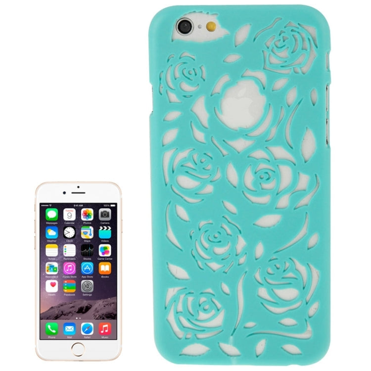 Hollow Out Rose Flowers Pattern Protective Hard Case for iPhone 6