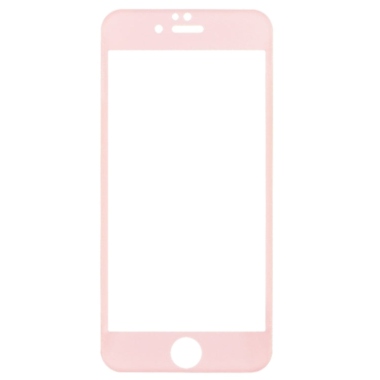 0.3mm 3D Curved Glitter Powder Carbon Fiber Full Screen Glass Screen Film for iPhone 6 & 6s