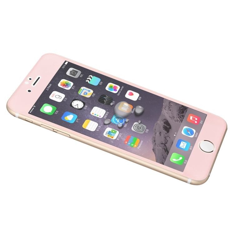 0.3mm 3D Curved Glitter Powder Carbon Fiber Full Screen Glass Screen Film for iPhone 6 & 6s