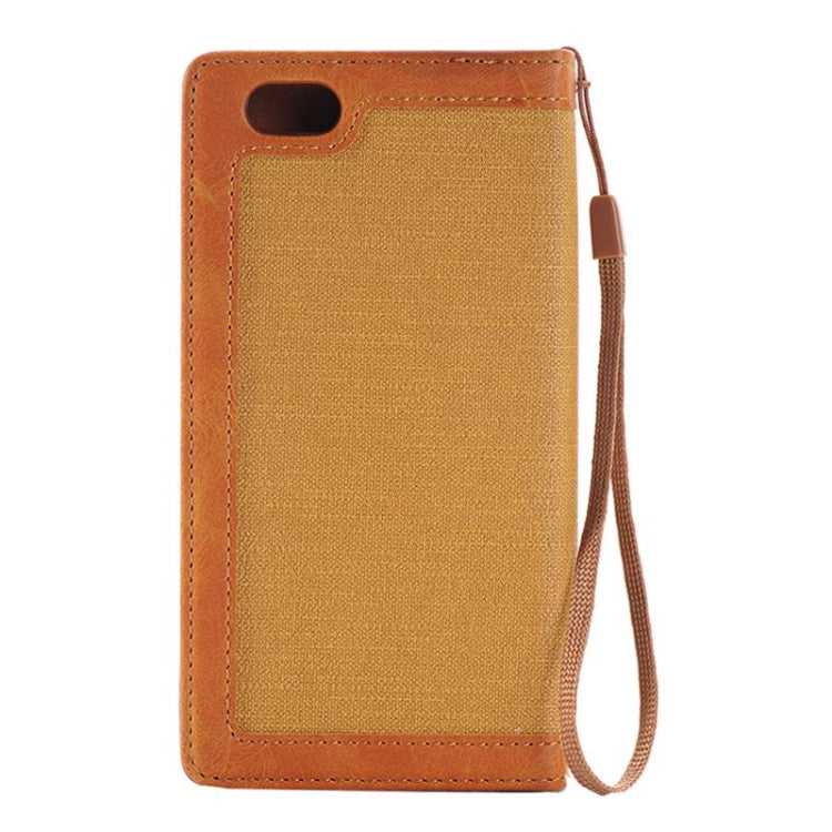 Denim Texture Magnetic Horizontal Flip Leather Case with Holder & Card Slots & Wallet & Lanyard for iPhone 6 & 6s