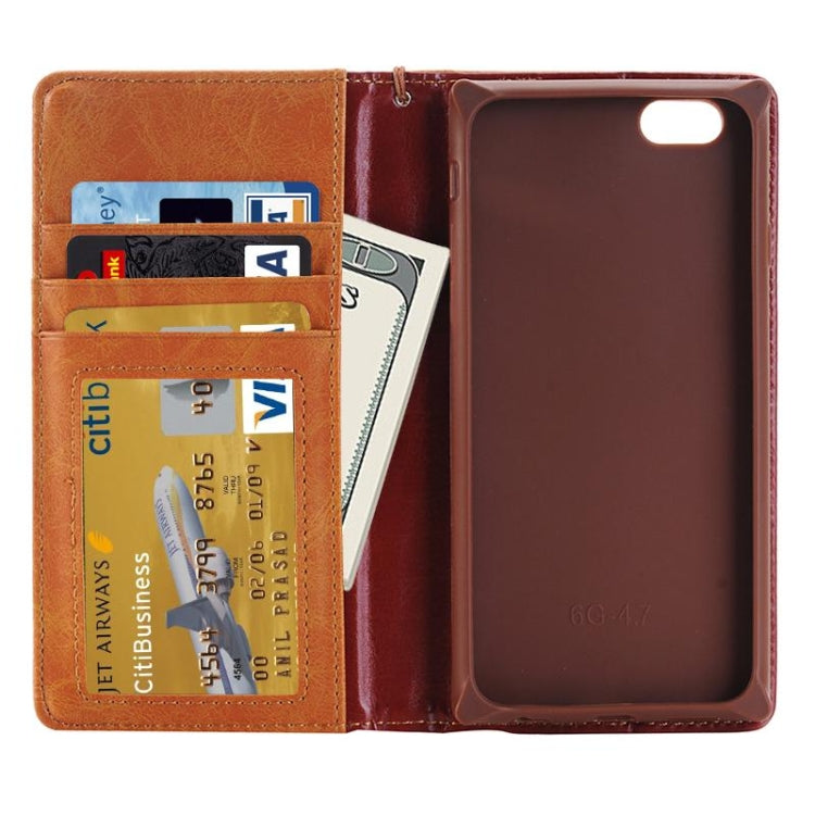 Denim Texture Magnetic Horizontal Flip Leather Case with Holder & Card Slots & Wallet & Lanyard for iPhone 6 & 6s