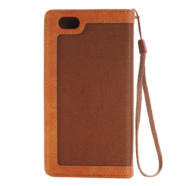 Denim Texture Magnetic Horizontal Flip Leather Case with Holder & Card Slots & Wallet & Lanyard for iPhone 6 & 6s