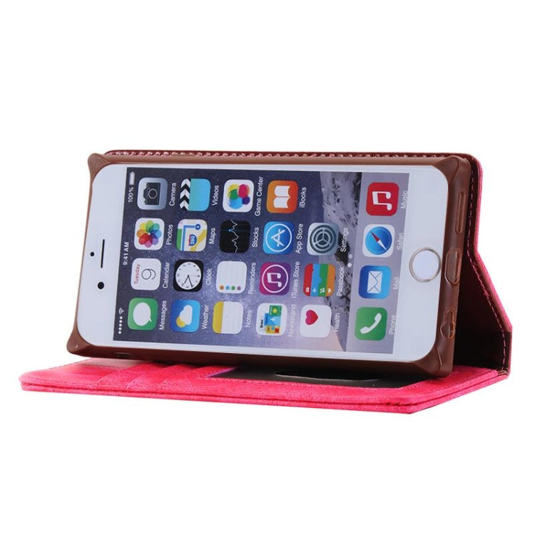 Denim Texture Magnetic Horizontal Flip Leather Case with Holder & Card Slots & Wallet & Lanyard for iPhone 6 & 6s