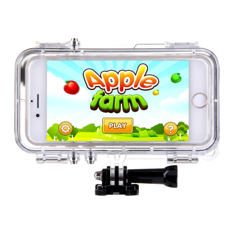 HAMTOD for iPhone 6 & 6s Extreme Sports IP68 Waterproof Case with 170 Degrees Wide Angle Lens, Compatible with GoPro Accessories, Waterproof Depth: 5m