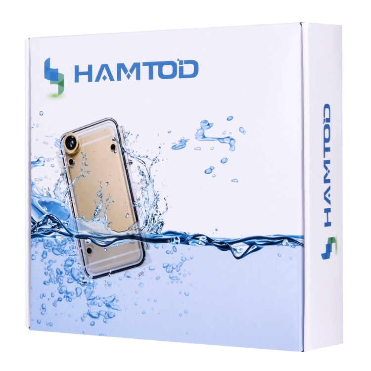 HAMTOD for iPhone 6 & 6s Extreme Sports IP68 Waterproof Case with 170 Degrees Wide Angle Lens, Compatible with GoPro Accessories, Waterproof Depth: 5m