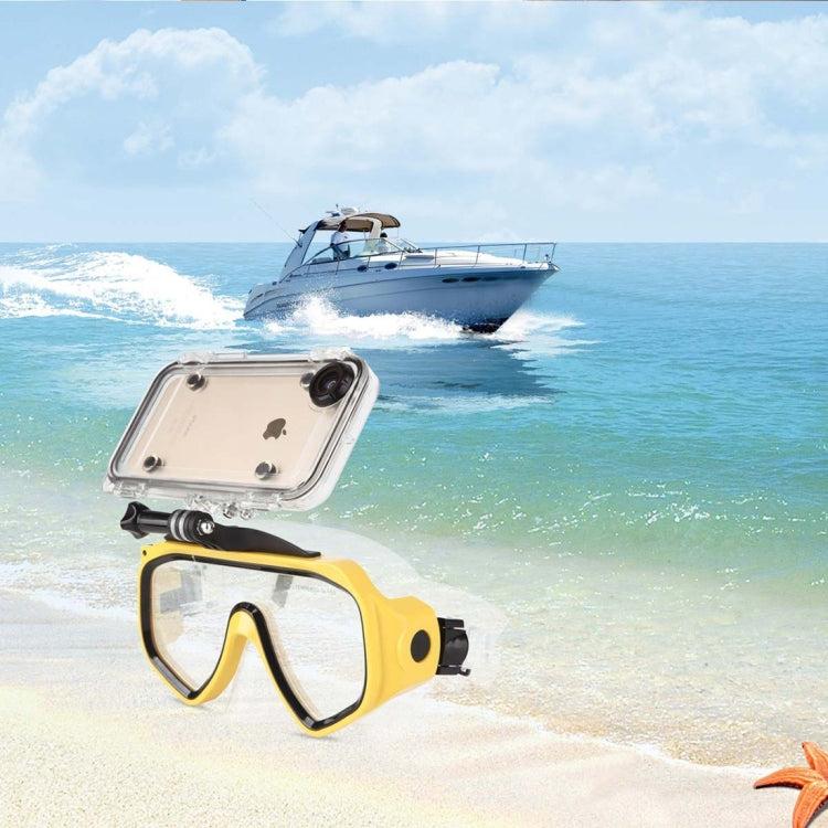 HAMTOD for iPhone 6 & 6s Extreme Sports IP68 Waterproof Case with 170 Degrees Wide Angle Lens, Compatible with GoPro Accessories, Waterproof Depth: 5m