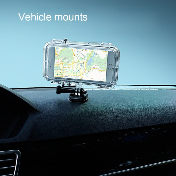 HAMTOD for iPhone 6 & 6s Extreme Sports IP68 Waterproof Case with 170 Degrees Wide Angle Lens, Compatible with GoPro Accessories, Waterproof Depth: 5m