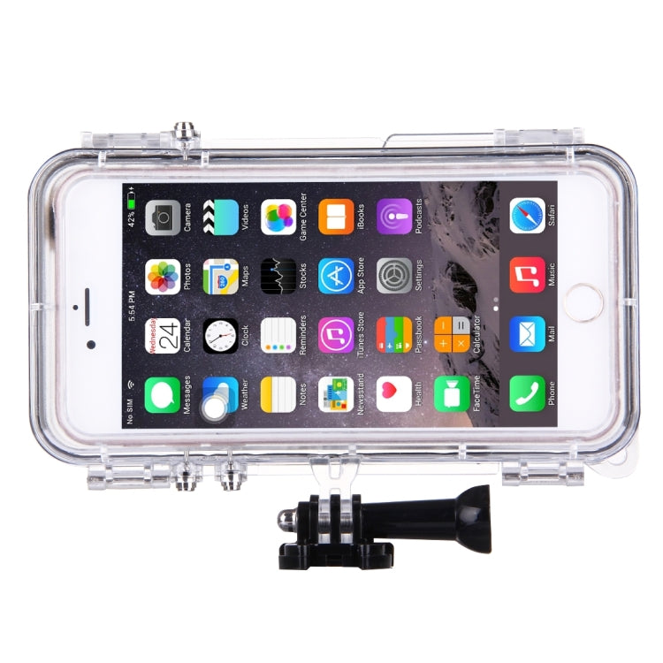 HAMTOD for iPhone 6 & 6s Extreme Sports IP68 Waterproof Case with 170 Degrees Wide Angle Lens, Compatible with GoPro Accessories, Waterproof Depth: 5m