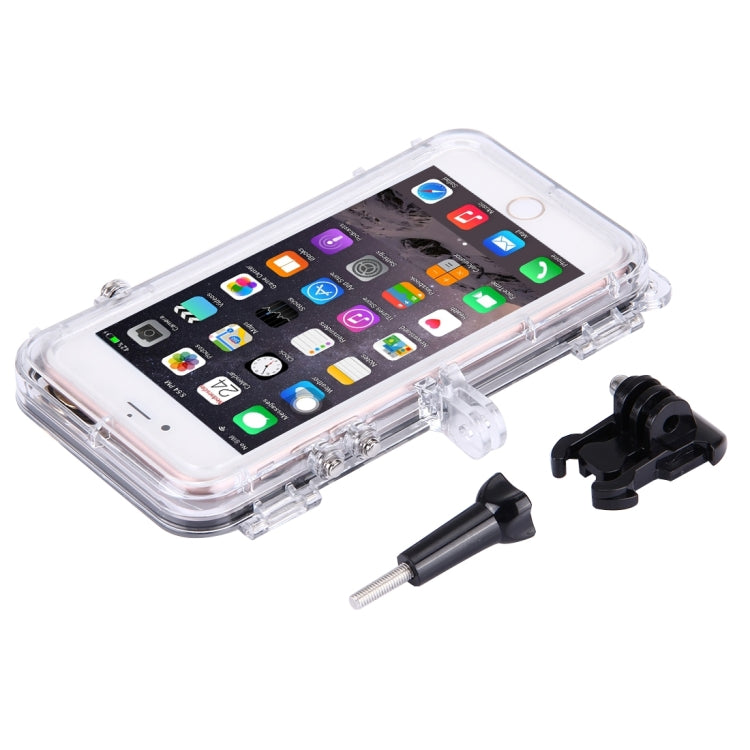 HAMTOD for iPhone 6 & 6s Extreme Sports IP68 Waterproof Case with 170 Degrees Wide Angle Lens, Compatible with GoPro Accessories, Waterproof Depth: 5m
