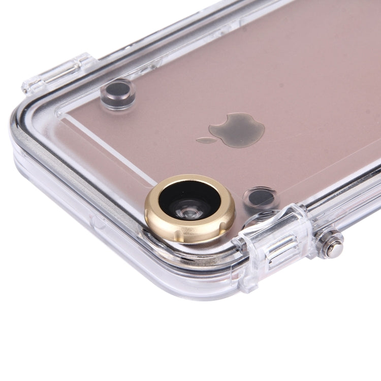 HAMTOD for iPhone 6 & 6s Extreme Sports IP68 Waterproof Case with 170 Degrees Wide Angle Lens, Compatible with GoPro Accessories, Waterproof Depth: 5m