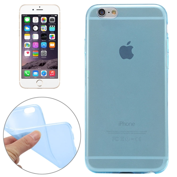 0.3mm Ultrathin Transparent Soft TPU Protective Case for iPhone 6 & 6S