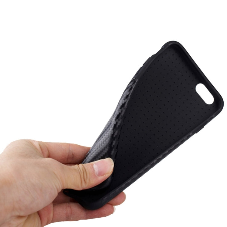 Carbon Fiber Texture TPU Case for iPhone 6 & 6S