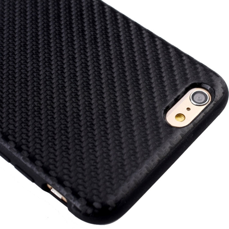 Carbon Fiber Texture TPU Case for iPhone 6 & 6S