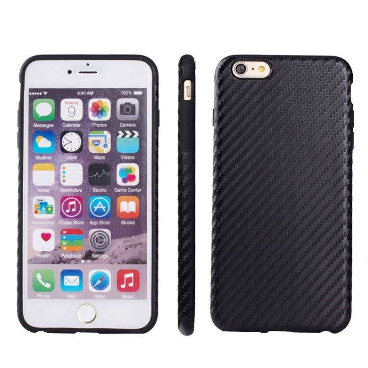 Carbon Fiber Texture TPU Case for iPhone 6 & 6S