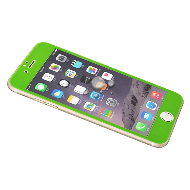 0.3mm 3D Curved Explosion-proof Tempered Glass Full Screen Film With Soft Colorized Frosted Carbon Fibre Edge for iPhone 6 & 6s