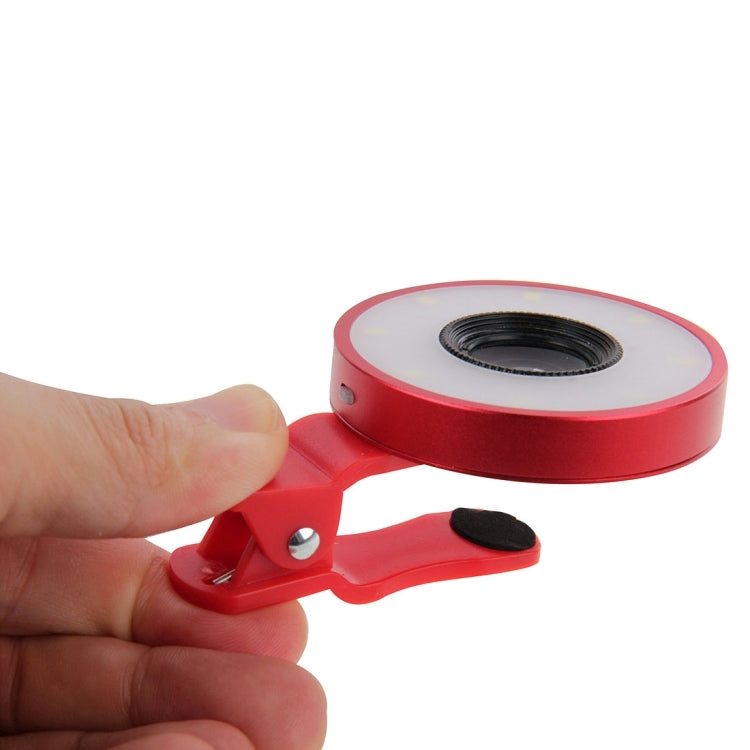 3 in 1 Universal Multifunction LED Ring Flash + Marco Lens + 0.65X Wide Lens with Clip