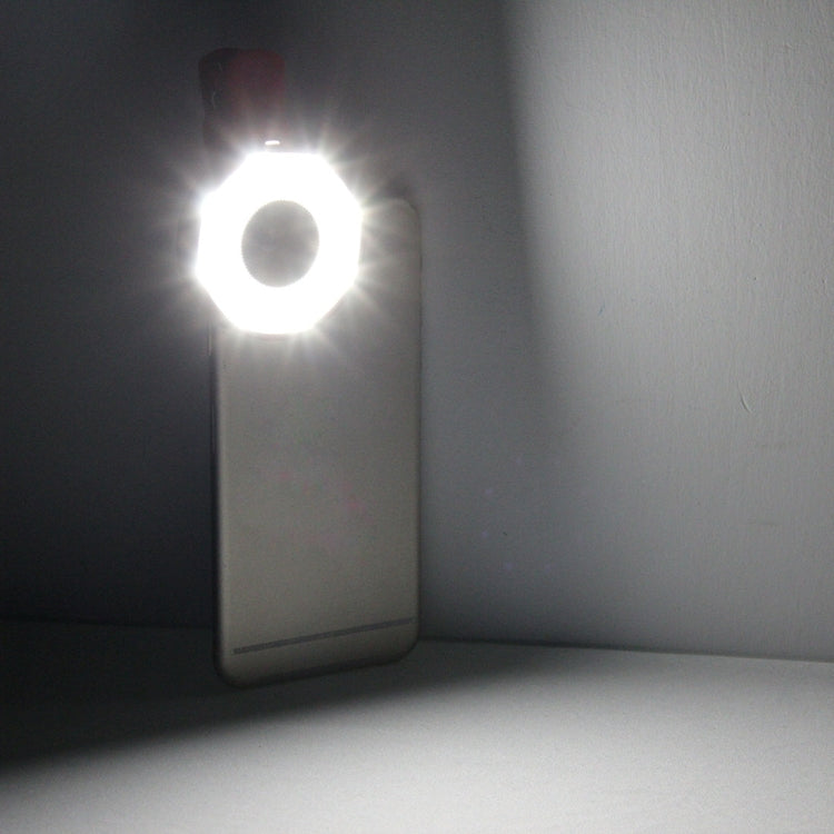 3 in 1 Universal Multifunction LED Ring Flash + Marco Lens + 0.65X Wide Lens with Clip