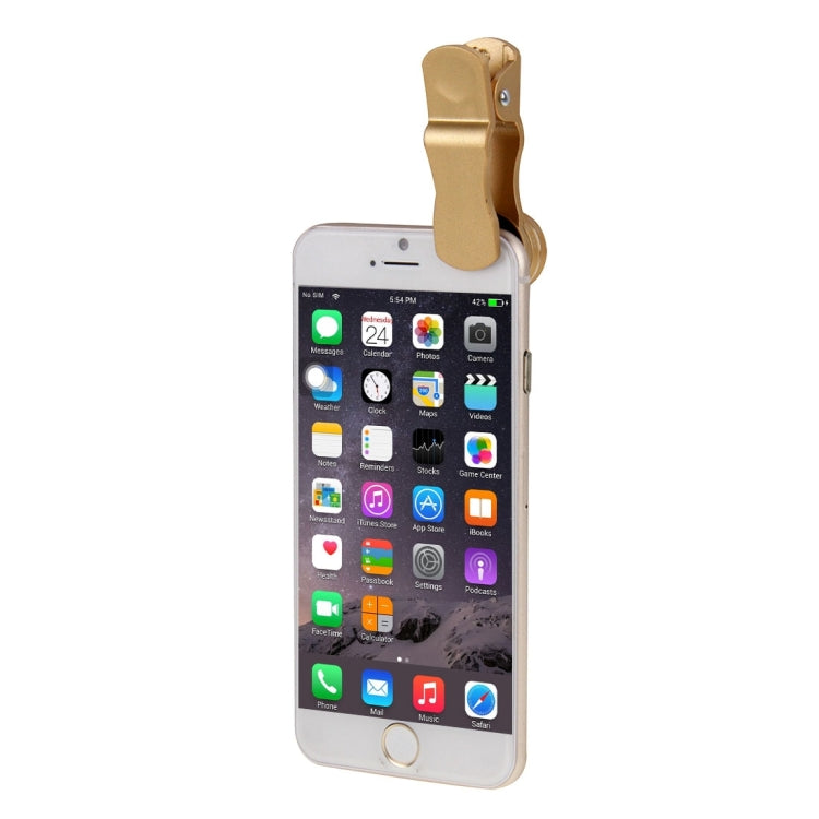 2 in 1 Universal 15X Marco Lens + 0.63X Wide Lens with Clip, For iPhone, Samsung, Sony, Lenovo, HTC, Huawei and other Smartphones