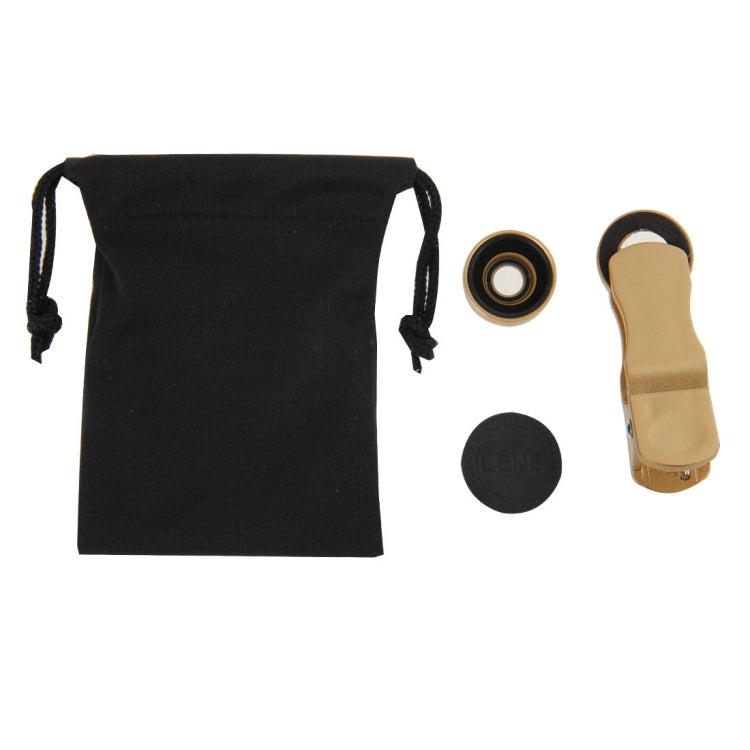 2 in 1 Universal 15X Marco Lens + 0.63X Wide Lens with Clip, For iPhone, Samsung, Sony, Lenovo, HTC, Huawei and other Smartphones