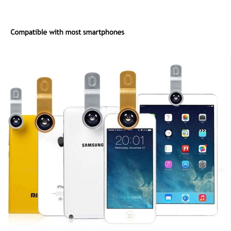 2 in 1 Universal 15X Marco Lens + 0.63X Wide Lens with Clip, For iPhone, Samsung, Sony, Lenovo, HTC, Huawei and other Smartphones
