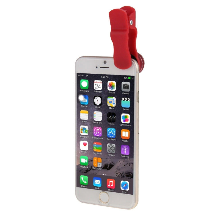 2 in 1 Universal 15X Marco Lens + 0.63X Wide Lens with Clip, For iPhone, Samsung, Sony, Lenovo, HTC, Huawei and other Smartphones
