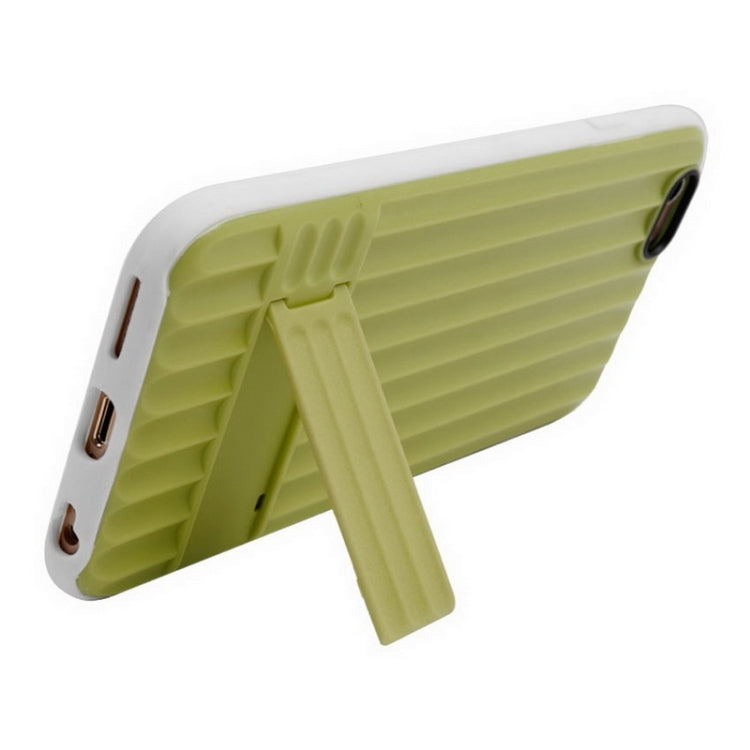 Vertical Texture TPU Frame Plastic Protective Case for iPhone 6 & 6S