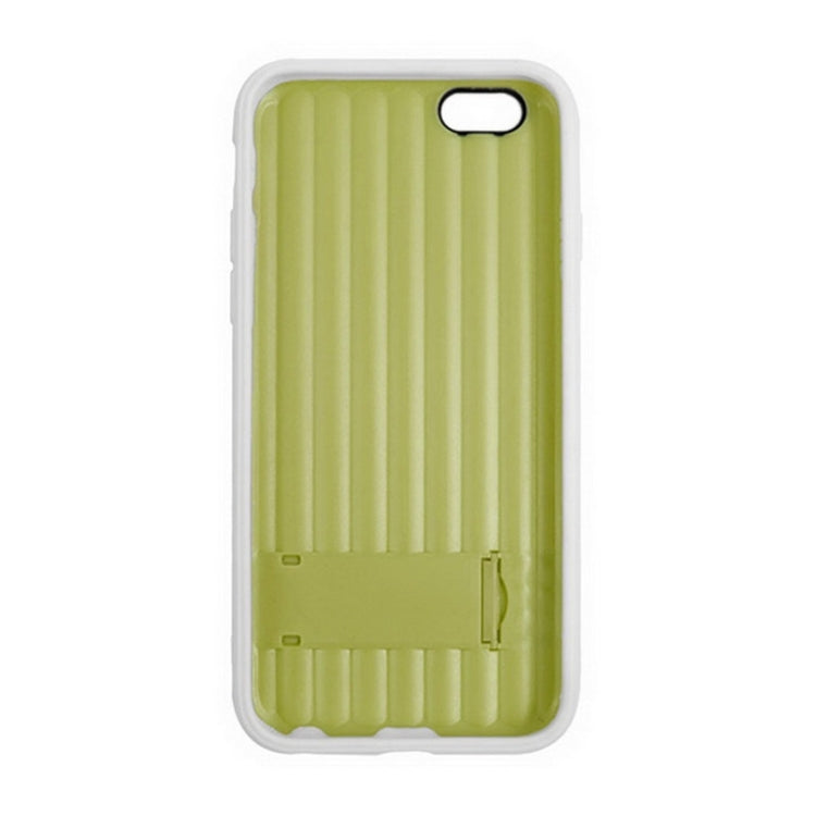 Vertical Texture TPU Frame Plastic Protective Case for iPhone 6 & 6S