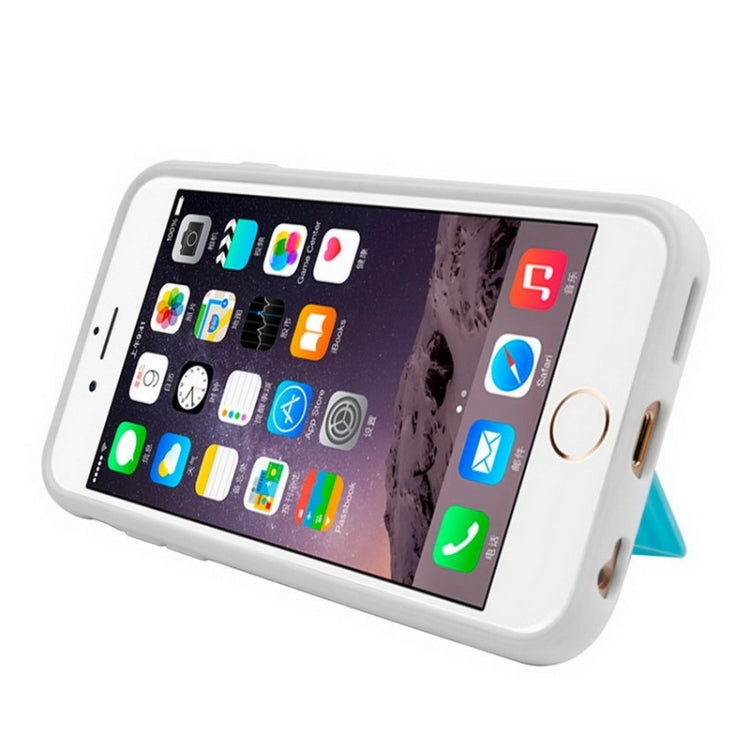 Vertical Texture TPU Frame Plastic Protective Case for iPhone 6 & 6S