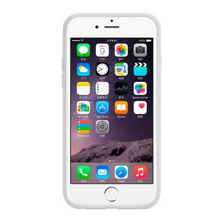 Vertical Texture TPU Frame Plastic Protective Case for iPhone 6 & 6S