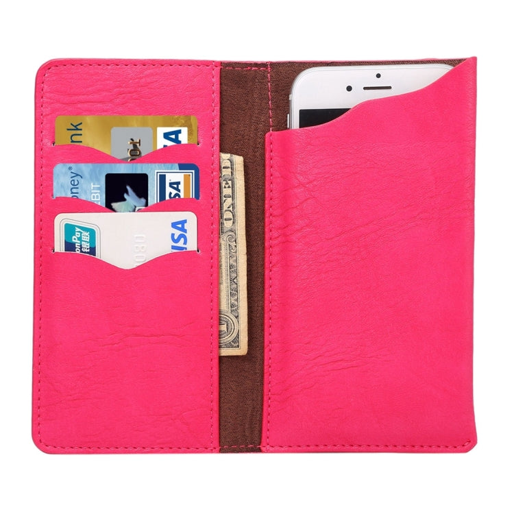 4.3 - 4.8 Inch Universal Elephant Texture Carry Cases with Wallet & Card Slots for iPhone 6 & 6s, Sony Xperia Z5 Compact, Nokia Lumia 1020