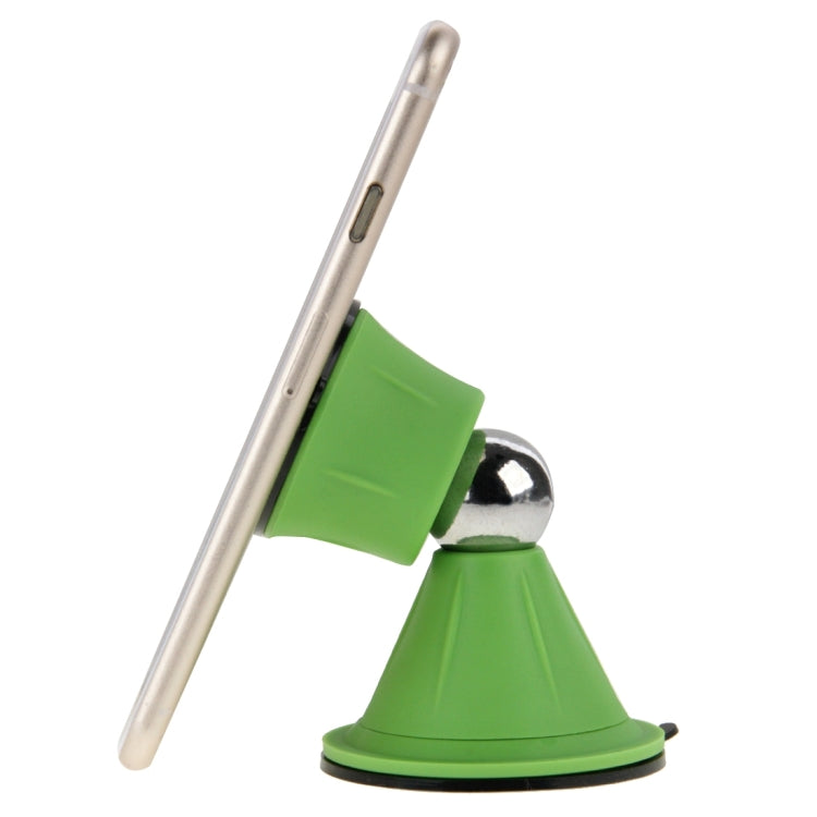 Funnel Style Double Suction Cup Magnet 360 Degrees Mini Car Holder for iPhone 6s & 6s Plus, iPhone 6 & 6 Plus, Galaxy S6 edge+ / S6, HTC, Sony