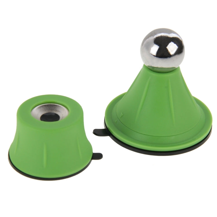 Funnel Style Double Suction Cup Magnet 360 Degrees Mini Car Holder for iPhone 6s & 6s Plus, iPhone 6 & 6 Plus, Galaxy S6 edge+ / S6, HTC, Sony