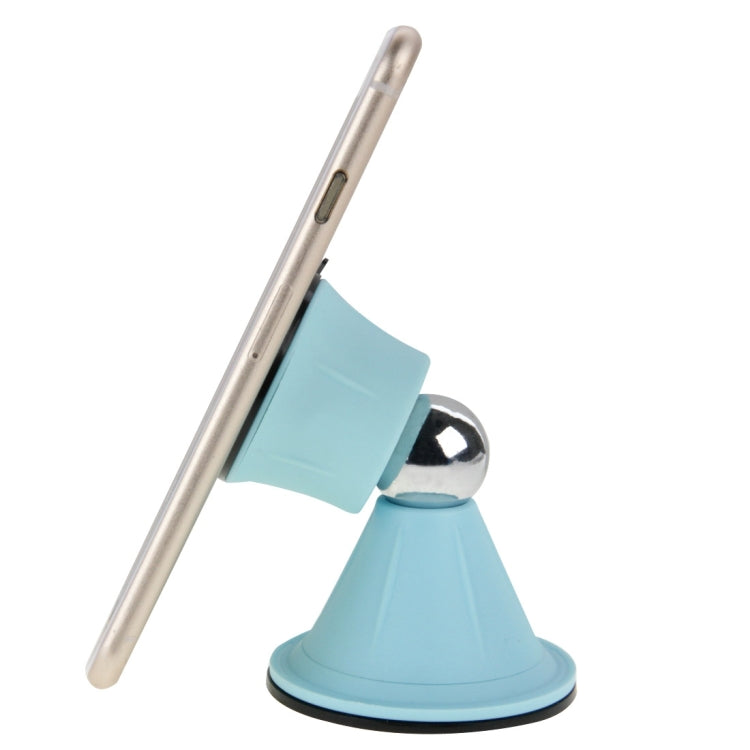 Funnel Style Double Suction Cup Magnet 360 Degrees Mini Car Holder for iPhone 6s & 6s Plus, iPhone 6 & 6 Plus, Galaxy S6 edge+ / S6, HTC, Sony