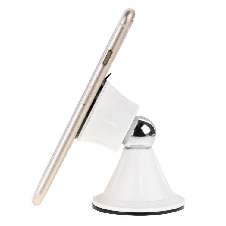 Funnel Style Double Suction Cup Magnet 360 Degrees Mini Car Holder for iPhone 6s & 6s Plus, iPhone 6 & 6 Plus, Galaxy S6 edge+ / S6, HTC, Sony