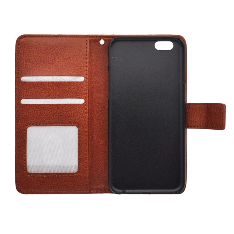 Litchi Texture Horizontal Flip PU Leather Case with Magnetic Snap & Card Slots & Holder & Wallet for iPhone 6 & 6s